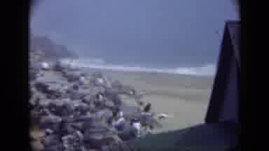 Long Island New York (1948): Pile Of Trash On The Beach