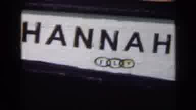 Long Island New York (1948): A Sign That Says Hannah And A Boat Leaving The Scene