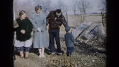 Minnesota USA (1958): Dad Protecting His Son But Ends Up Falling To The Floor