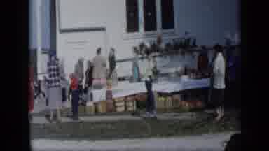 Aledo Texas (1959): Movement In A Stall Of Rural Producers Who Sell Their