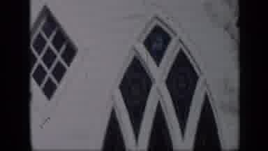 Aledo Texas (1959): Gothic Windows On A Sunny Day