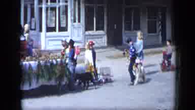 Aledo Texas (1959): Parade On Civic Date In Small Town With Floats And