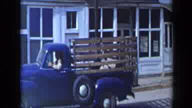 Aledo Texas (1959): Trucks Arrive In An Urban Area In Search Of Tools In