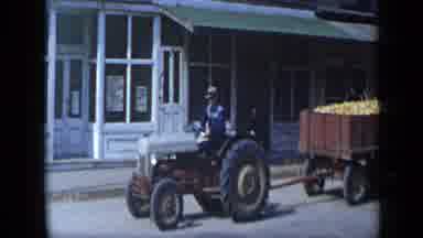 Aledo Texas (1959): Truck Arrives In Town To Take Fruit Production To Be