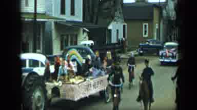 Aledo Texas (1959): Color Footage Of A Small Parade A Few Decades Ago With People