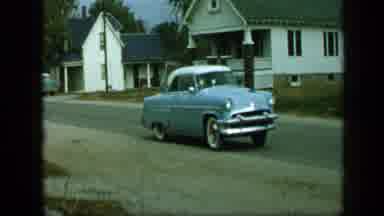 Aledo Texas (1959): Parade Of Adults And Children On Horses And Bikes Following A