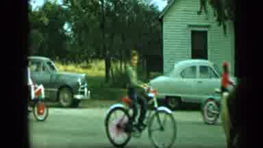 Aledo Texas (1959): Children Running And Playing In The Street