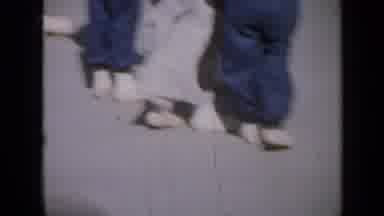 Iowa USA (1959): The Dancers Are Warming Up Getting Ready To Start Performing