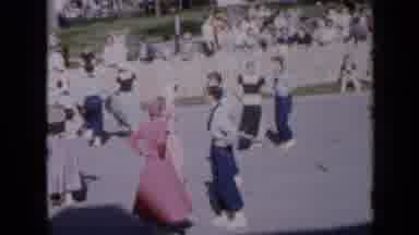 Iowa USA (1959): People Dancing At A Festival A Tradition