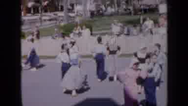 Iowa USA (1959): Holland Traditional Dance Old Video Style Youngs Dancing