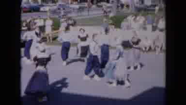 Iowa USA (1959): People In Pairs Of Two Dancing In Unison Enjoying The Party
