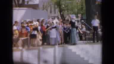 Iowa USA (1959): People Perform Dance For Onlooking Spectators