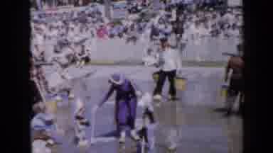 Iowa USA (1959): The Lady Is Holding The Kids Hands