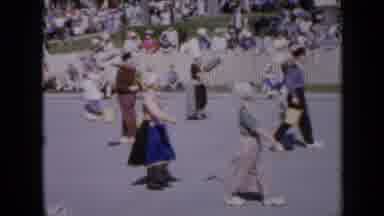 Iowa USA (1959): Vintage Video Of Parade With Women Wearing Long Dresses And