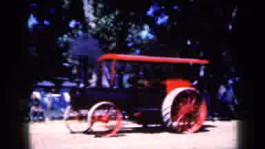 Iowa USA (1959): Old Footage Of A Steam Powered Car On A Dirt Road