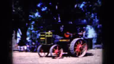 Iowa USA (1959): A Kind Of Mini Tractor In Motion Plowing The Soil On A Farm