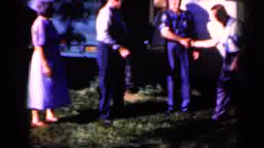 Iowa USA (1959): A Man Shaking Another Man's Hands As A Sign Of Good Will
