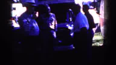 Iowa USA (1959): Group Of Men Gathered To Discuss Private Matters On A Sunny And