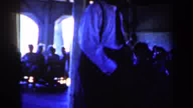 Iowa USA (1959): Man Dances Furiously While Everyone Sits And Watches Before Two