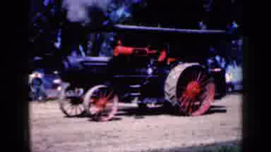 Iowa USA (1959): The Steam Powered Machine Looks Like A Train But With Wheels For