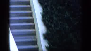 VENEZUELA-1959: Stairs That Lead Up To A Very Big Mountain With A Statue On The