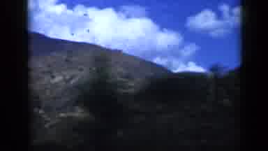 VENEZUELA-1959: Beautiful Drive In A Countryside Area Full Of Mountains And Blue
