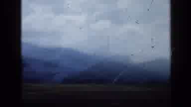 Venezuela (1959): View Of Mountains From The Inside Of A Moving Vehicle
