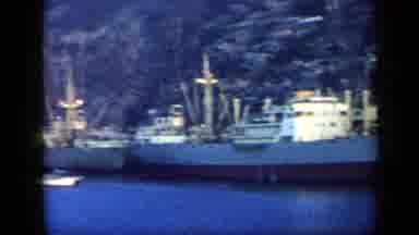 VENEZUELA-1959: Shipping Boats Moored Along The Coast