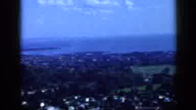 Venezuela (1959): Aerial View Of A Seaside Town With Lots Of Of House