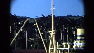 Venezuela (1959): A Quick Left And Right Video Of The Shoreline From A Boat During