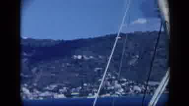 Venezuela (1959): Camera Pans Across Seaside Town And Mountains