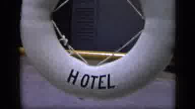 VENEZUELA-1959: Hotel Buoy and Tropical Resort Amid Lush Greenery