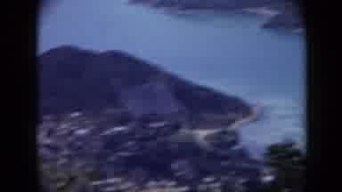 Venezuela (1959): View Of Inlet Or Waterway From An Airplane Window