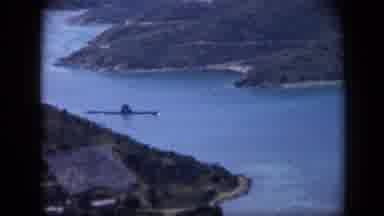 Venezuela (1959): Big Long Ship Sailing On Blue Water Ready To Sail In To A Haven