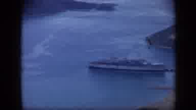Venezuela (1959): Navy Ships Stationed At Harbour And Children Holding Lunchboxes