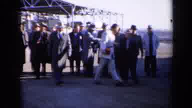 Missouri USA (1961): People From The 70'S In A Large Group Standing Around