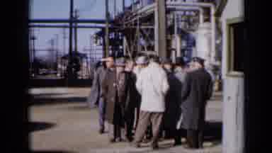 Missouri USA (1961): Men On The Workplace Ready To Start Inspection