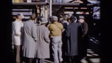 Missouri USA (1961): Color Footage Of A Group Of People Discussing An Industrial