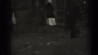Missouri USA (1961): A Woman Fiddling With Leaves While Other People Watch Her