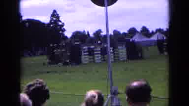 England (1963): People Watching An Equestrian Competition On A Bright Sunny Day