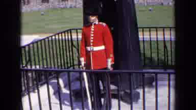 England (1963): Soldier Standing Guard At The Tower