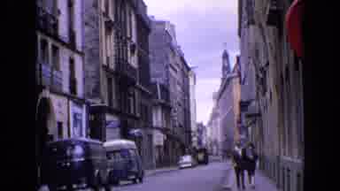 England (1963): Street View In Tourist Town With Narrow Streets And Small Bars And