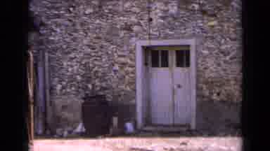 France (1963): House With A Door Entrance To Inside A Home And Overhanging Light
