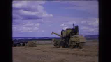 France (1963): Harvesting Wheat After A Long Fertile Season Using Tractors And