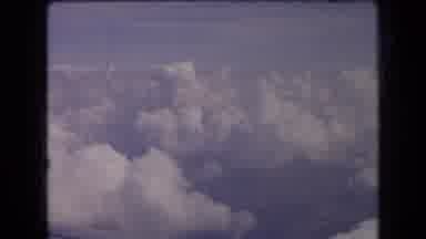 France (1963): Airplane Reaches Autonomy Above The Clouds Creating A Beautiful