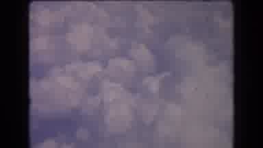 France (1963): White Cloud Of Dust Slowly Gazes Over The Sky
