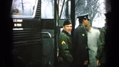 Germany Military Base (1963): Soldiers Leaving To Go To War