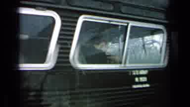 Germany Military Base (1963): Rainy Day Bus Trip