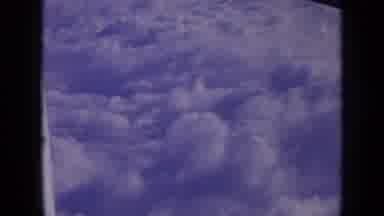 London England (1963): A Video Of A Blanket Of Cumulus Clouds Taken Through The