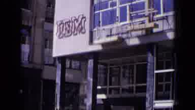 London England (1963): View Of A Multinational Building In A Very Busy Urban Area